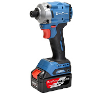 Шуруповерт/винтоверт аккумуляторный  198Нм, 20В (2х4,0Ач, ЗУ, кейс, ударный, б/щ) DongCheng DCPL198(