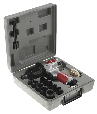 Гайковерт пневматический FUBAG IW900 + набор головок