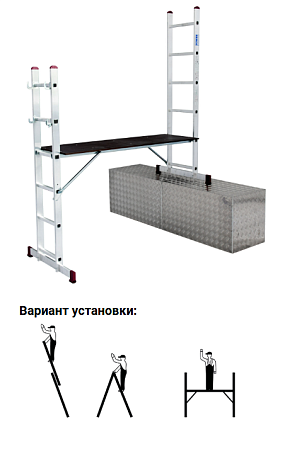 Рабочие подмости CORDA 2x6 (3в1)