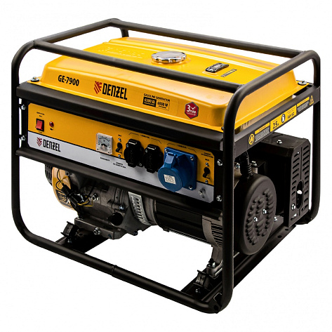 Электростанция бензиновая Denzel GE7900
