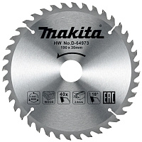Диск по дереву 190х40х30 Makita STANDARD 18°