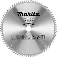 Диск по дереву 305х80х30 Makita STANDARD 15°