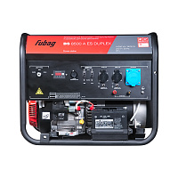 Электростанция бензиновая FUBAG BS 8500 A ES DUPLEX