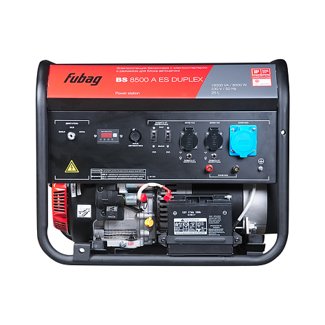 Электростанция бензиновая FUBAG BS 8500 A ES DUPLEX