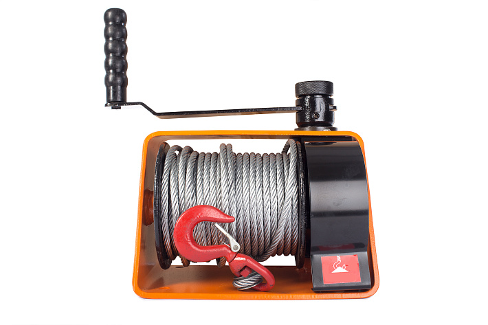 Лебедка ручная червячная TOR VS  500 (ЛРЧ) 0,5 т 25м