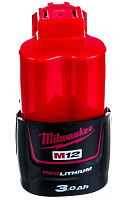 Аккумулятор 12,0 В 3,0 Ач Li-ion Milwaukee