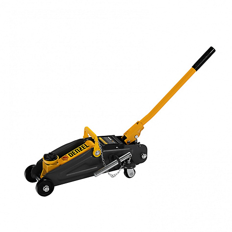 Домкрат гидравлический подкатной   2т (130-330мм) Denzel 