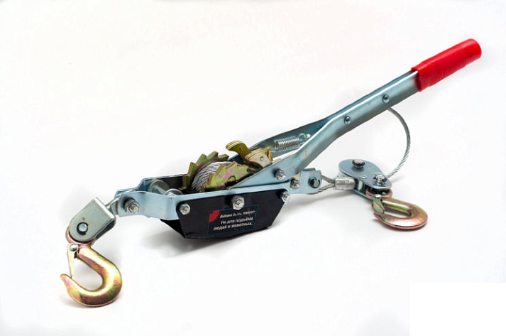 Лебедка рычажная тросовая 4,0т, 2м  СЕРВИС КЛЮЧ