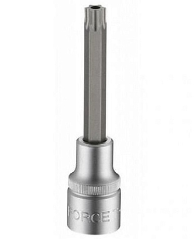 Головка с насадкой 1/2" TORX с отверстием  Т50 х 55мм FORCE