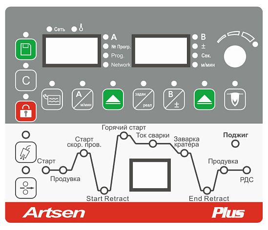 Полуавтомат сварочный MGT MARS 3 500P