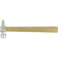 Молоток слесарный, 500 г, круглый боек, деревянная рукоятка // Россия