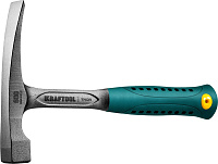 Молоток каменщика 600гр KRAFTOOL, цельнокованный, фиберглассовая ручка