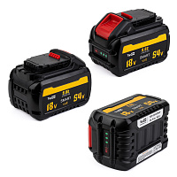 Аккумулятор 54,0 В Li-Ion  9,0 Ач DeWalt (совместима с XR 18.0 В)  АНАЛОГ