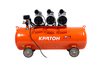 Компрессор   450 л/мин, 100л, 8 бар, прямой Кратон AC 450-100-OFS (2,25кВт; 220В) безмаслянный