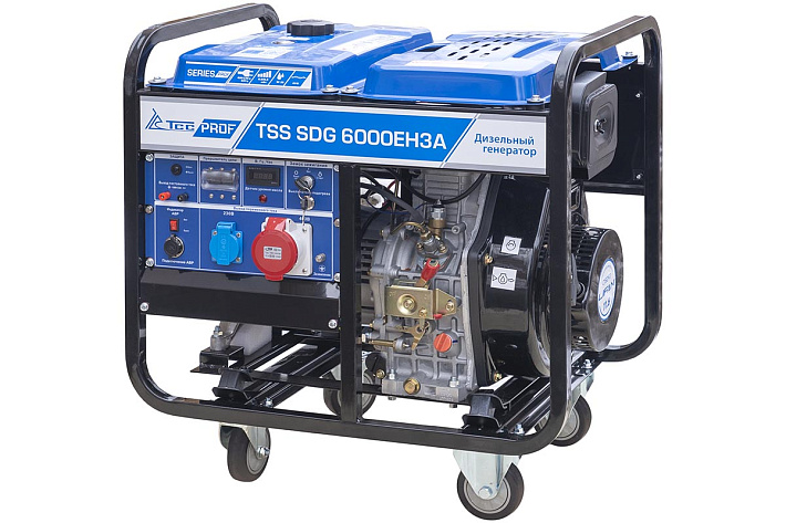 Электростанция дизельная TSS SDG 6000EH3A