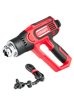 Термопистолет 2300Вт (50-600С, 9 насадки, регулировка 180-260 л/мин) Felisatti HD FT2004