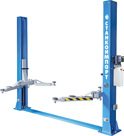 Подъемник 2-х стоечный с нижней связью, 4 т., 220В ПГН2-4.0 (М)