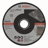 Круг отрезной 125x1,0x22 Standard for Inox Bosch