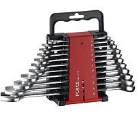 Набор ключей комбинированных  8-22мм (11шт) FORCE пластиковый подвес