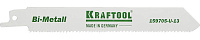Пилки для сабельной пилы по дереву  S922VF KRAFTOOL 130мм (зуб 1,8-2,5мм) дерево с гвоздями