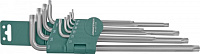 Набор ключей TORX Т9-Т50 10пр удлиненные Jonnesway