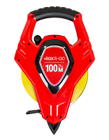 Рулетка геодезическая100м х 13мм RGK R100 с поверкой (Госреестр 87196-22)