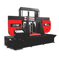 Станок ленточнопильный двухопорный (● и ■ 800мм, ▬ 800/800мм) MetMachine LS11080 (полуавтомат)