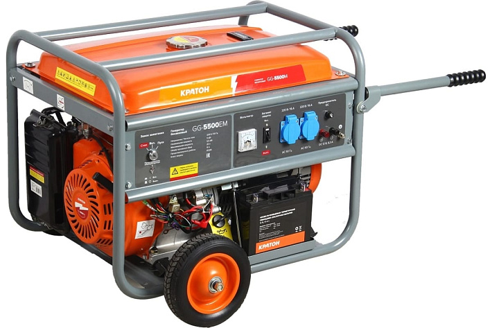 Электростанция бензиновая Кратон GG-5500EM