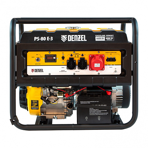 Электростанция бензиновая Denzel PS 80 E-3