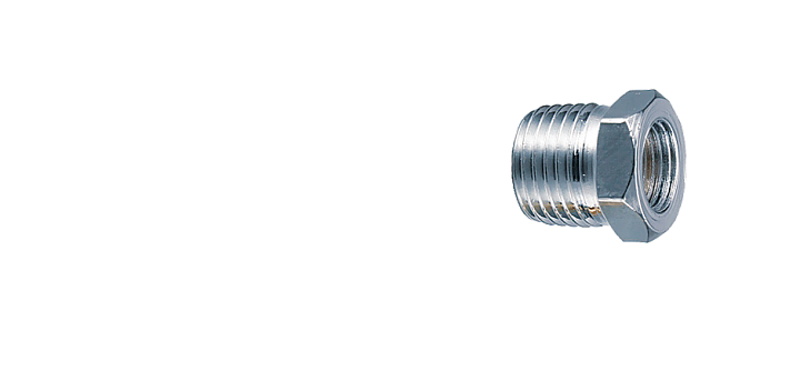 Переходник 1/2"М (наружн. резьба) на 1/4"F (внутр. резьба)