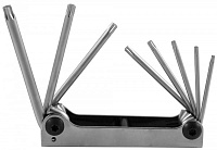Набор ключей TORX Т9-Т40 8пр в ключнице Jonnesway