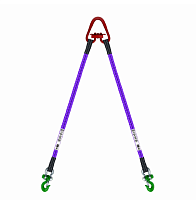 Строп 2СТ 4,0т., 4,0м (SF5) 90мм Звено РТ-3 HITCH Regular wide