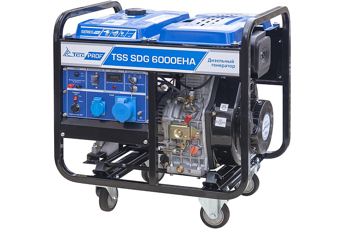 Электростанция дизельная TSS SDG 6000EHA