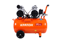 Компрессор   420 л/мин,  50л,  8 бар, прямой Кратон AC-420-50-OFHS (2кВт; 220В) безмасляный