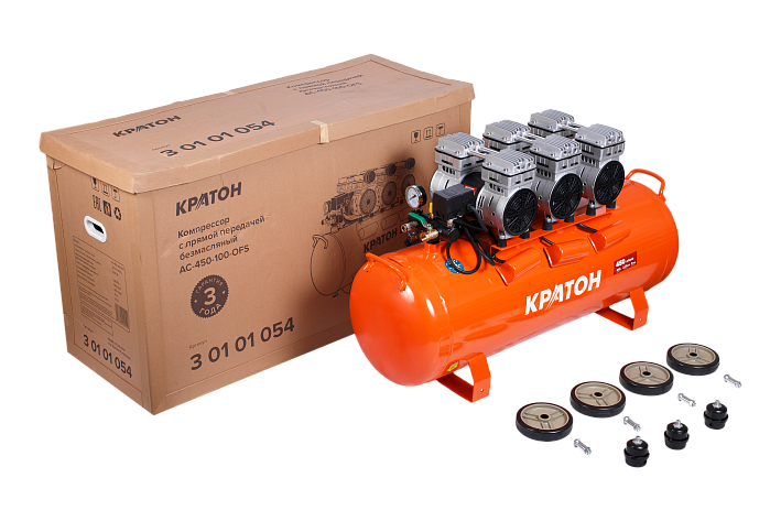 Компрессор Кратон AC 450-100-OFS безмаслянный