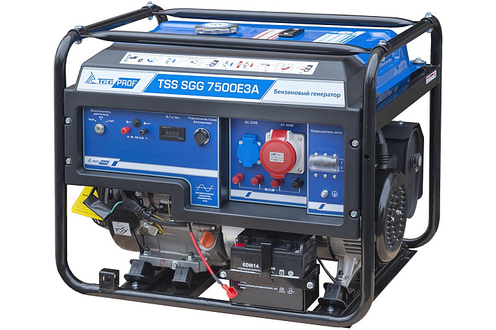 Электростанция бензиновая TSS SGG 7500Е3A
