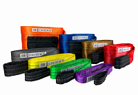 Строп СТП 8,0т., 4,5м (SF5) 240мм (синий) HITCH REGULAR WIDE