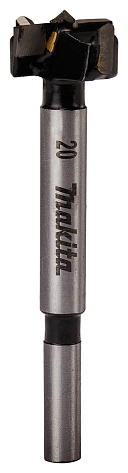 Сверло Форстнера 20х77мм ц.х. 6,5мм Makita STANDARD