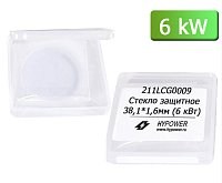 BM114S/BM115 Стекло защитное верхнее 38,1х1,6мм 6кВт Raytools