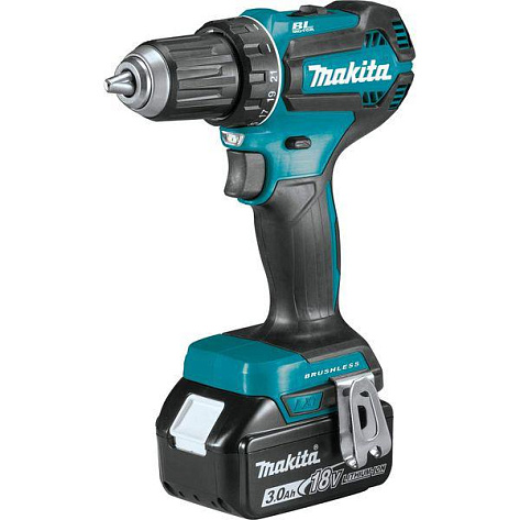 Дрель аккумуляторная Makita DDF485RFE ( 50Нм, 18В, 2х3,0Ач, ЗУ)