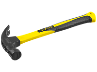 Молоток-гвоздодер 450гр STAYER PROFESSIONAL, с магнитом, фиберглассовая ручка