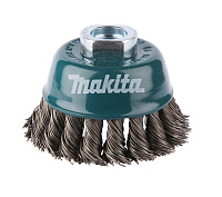 Щетка для УШМ чашеобразная витая d  75хМ14мм Makita