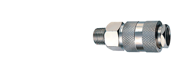 Соединение разъемное рапид (муфта)  1/4"М наружная резьба