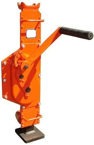 Домкрат реечный  10т (100-794мм) TOR ДР 10000 (с обрез. ручкой)