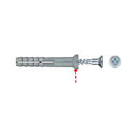 Дюбель-гвоздь SM-L 8x80 (1800/100шт)