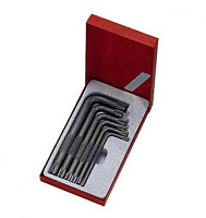 Набор ключей TORX Т25-Т55 5пр FORCE металлический кейс