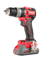 Дрель аккумуляторная  65Нм, 18В (2х2,0Ач, ЗУ, ударная, кейс) б/щ Felisatti PRO FT1088