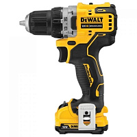Дрель аккумуляторная 12В,  64Нм DeWalt DCD 701D2 (2х2,0Ач)
