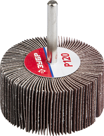Круг лепестковый с оправкой КЛО 60х30х6мм з.120 ЗУБР