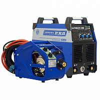 Полуавтомат сварочный AuroraPRO ULTIMATE 350 IGBT (MIG/MAG+MMA)горелка+подающ.мех. открытый SB-C1